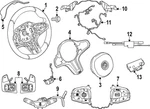 Genuine Bmw Steering Wheel 32-30-5-A4B-4B1. Fixed Price $2067.53.