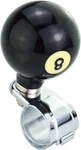 8 Ball Steering Wheel Spinner Knob Resin Power Handle Car Turning Aid Booster. Fixed Price $36.09.