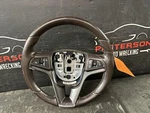 11-16 Chevy Cruze Leather Wrapped Steering Wheel Cocoa Dark Brown 95129797. Fixed Price $100.00.