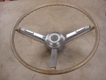 1967 Chevy Chevelle Malibu Tan Factory Steering Wheel & Horn Bar Cap Gm Oem. Fixed Price $149.00.