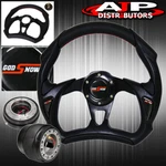 320MM Black Battle Style Steering Wheel +quick Release +adapter For 96-05 Civic. Fixed Price $58.90.