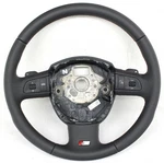 Oem For Audi A4, Q7, RS4, 8K0-419-091-AK-URS Black Leather Steering Wheel. Fixed Price $311.50.