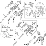 Genuine Ford Steering Wheel PC3Z3600AA. Fixed Price $185.47.
