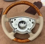 Mercedes W211 Wood Steering Wheel Chestnut. Fixed Price $692.00.