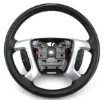 09-12 Gmc Acadia Leather Steering Wheel W/ Radio Controls Oem. Fixed Price $49.00.