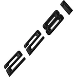 Replacement 228I Gloss Black Rear Trunk Emblem Badge For Bmw Decal Letters. Fixed Price $19.95.