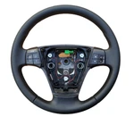 Volvo V50 S40 2004-2012 New Black Leather Steering Wheel With Shifters. Fixed Price $315.41.
