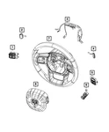 Genuine Mopar Steering Wheel Wiring 68449277AA. Fixed Price $62.23.