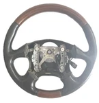 2000-2004 Subaru Outback Ll Bean Woodgrain Leather Steering Wheel Oem. Fixed Price $111.00.