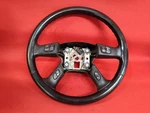 2003-2009 Chevrolet Gmc Cadillac Hummer Steering Wheel Black Leather W/ Switches. Fixed Price $94.99.