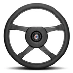Momo Alpina Spoke Steering Wheel Black Leather 380MM Bmw E30 E32 E34. Fixed Price $553.50.