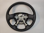 2004-2006 Dodge Ram 1500 Black Gray Leather Steering Wheel W/buttons Oem Nice. Fixed Price $79.00.