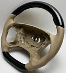 Mercedes Cls W219 Amg Maple Anthracite Wood Sport Steering Wheel Cashmere Beige New Oem. Fixed Price $1736.00.