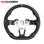 Full Leather Sport Steering Wheel Red Stitch Fit For Mazda MX-5 Miata 2016-2026. Fixed Price $299.00.