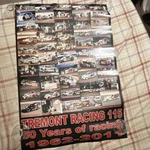 Tremont Racing 115 50 Years Of Poster 1962-2012 Ken Jr.. Fixed Price $49.99.
